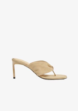 Wrap Heel Sand Suede