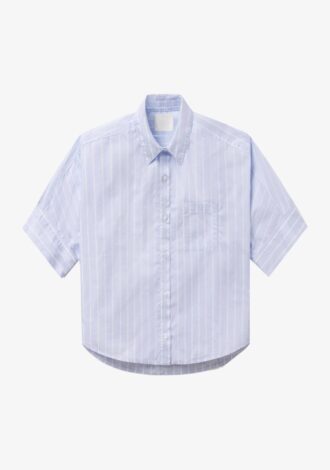 Claire Origami Shirt In Rhodes Stripe