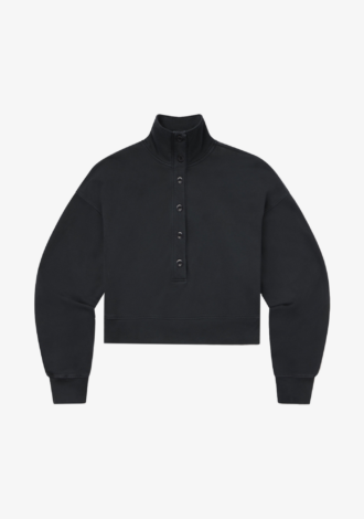 Mirelle Funnel Neck In Charcoal