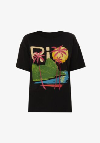 Black Rio Organic Cotton Relaxed T-Shirt