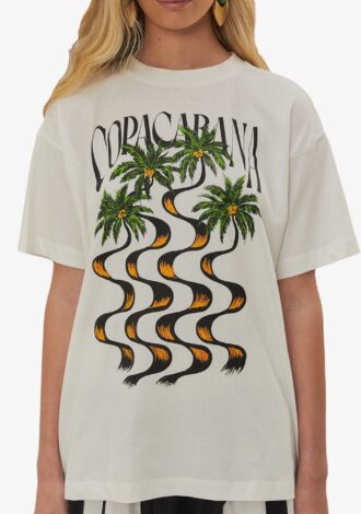 Off-White Copacabana Relaxed Organic Cotton T-Shirt