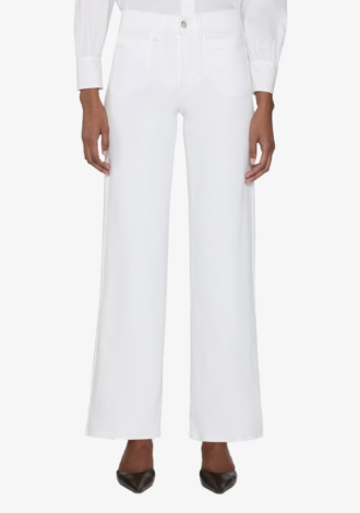 Le Slim Palazzo Modernist Pocket White