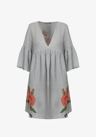 Rose Short Smock Dress