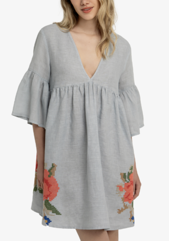 Rose Short Smock Dress