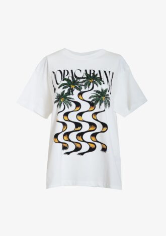 Off-White Copacabana Relaxed Organic Cotton T-Shirt