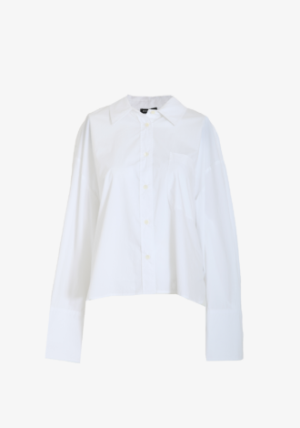 Crop Cotton Shirt