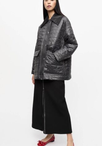 Quilt Midi Jacket