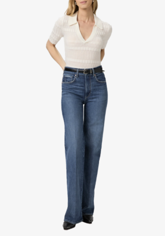 Sasha 32 Inch Wide Leg Jean In Boogie