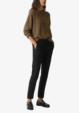 Treeca Pull on Trousers Black