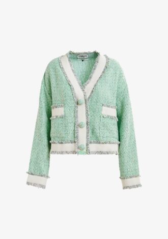 Hoola Cropped Fringe Jacket