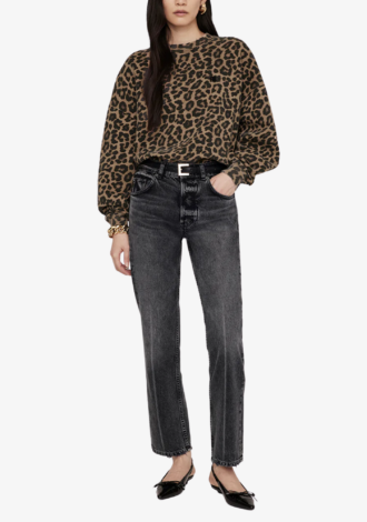 Miles Leopard Sweatshirt