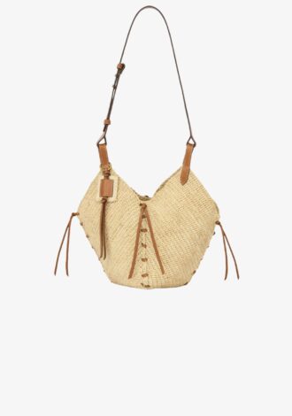 Tampa Mini Raffia Shoulder Bag