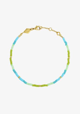 Tie Dye Bracelet Aqua