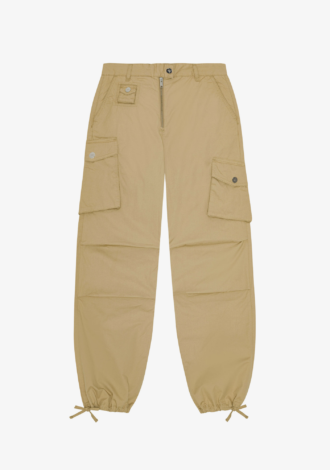 Washed Cotton Twill Trousers Cartouche